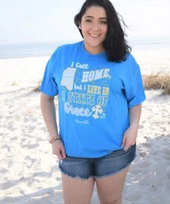 TEN Dollar Boutique MS State Of Grace- PLUS- Blue T-shirts 2XL-3XL