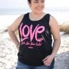 TEN Dollar Boutique $5 SALE!! Love - Tank SIZE SMALL