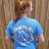 TEN Dollar Boutique Best Job Ever Medical - Carolina Blue Short Sleeves S-3X