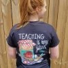 TEN Dollar Boutique Short Sleeves S-3X Teaching Is My Jam - Black 1 TEN Dollar Boutique Short Sleeves S-3X Teaching Is My Jam - Black
