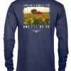 TEN Dollar Boutique Long Sleeves S-3X Give Me A Simple Life- Long Sleeve- Navy