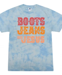 TEN Dollar Boutique Boots, Jeans & Jesus- Blue Crystal Wash