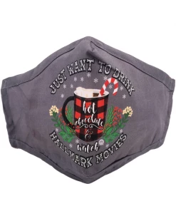 TEN Dollar Boutique Hot Chocolate & Hallmark Face Mask- Adult