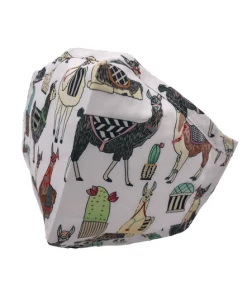 TEN Dollar Boutique Accessories Llama Face Mask- Adult