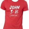 TEN Dollar Boutique John 3:16- Heather Red
