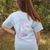 TEN Dollar Boutique Short Sleeves S-3X Livin' The Dream- Light Blue