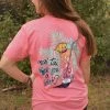 TEN Dollar Boutique Short Sleeves S-3X Mai Tai- Heather Coral