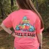 TEN Dollar Boutique Take It Easy Beetle - Coral Short Sleeves S-3X