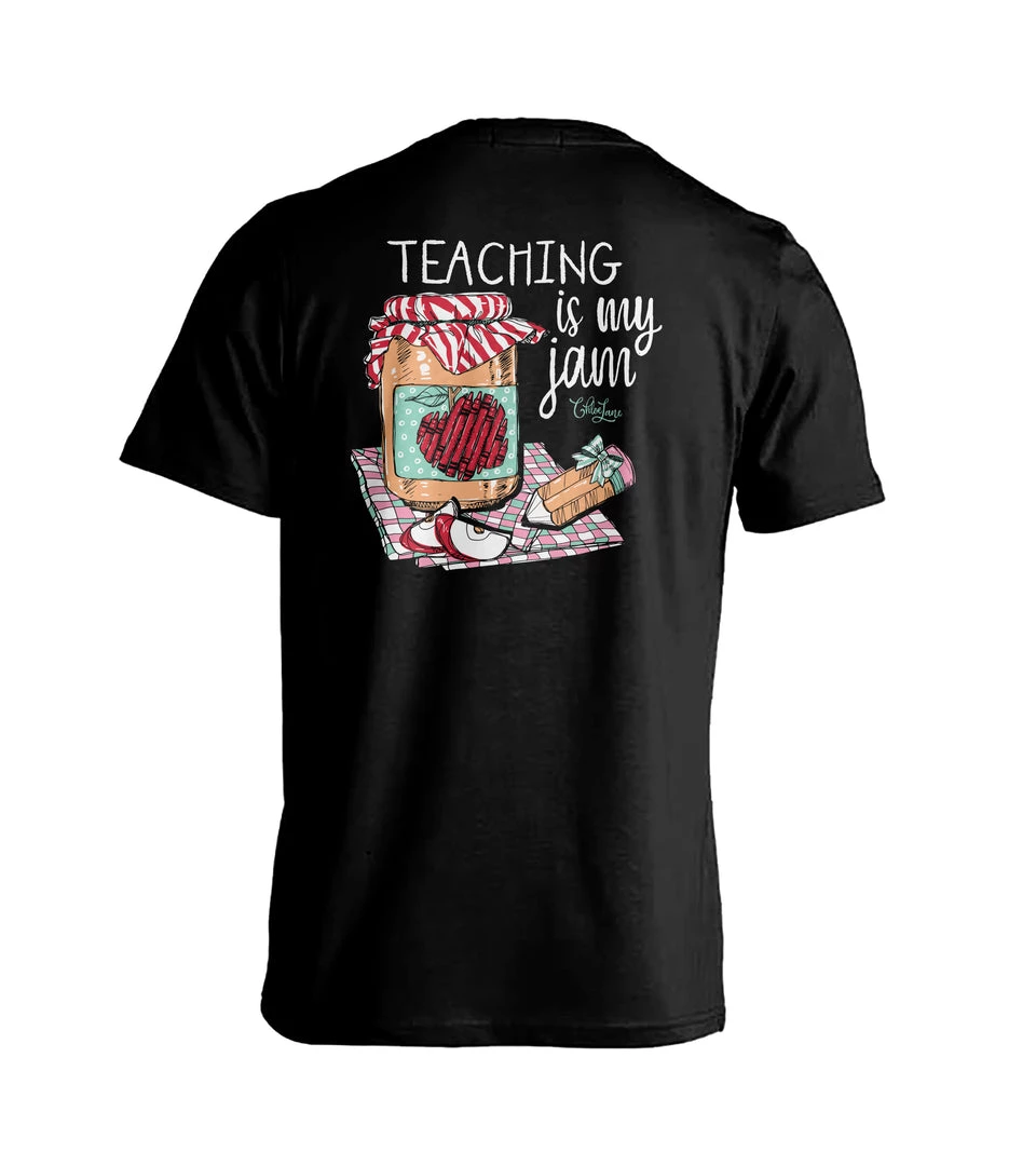 TEN Dollar Boutique Short Sleeves S-3X Teaching Is My Jam - Black 4 TEN Dollar Boutique Short Sleeves S-3X Teaching Is My Jam - Black