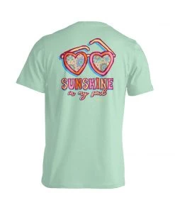 TEN Dollar Boutique Short Sleeves S-3X Sunshine In My Soul- Mint