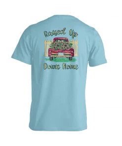 TEN Dollar Boutique Raised Up Down Home - Sky Blue