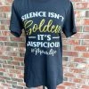 TEN Dollar Boutique Silence Isn't Golden- Black