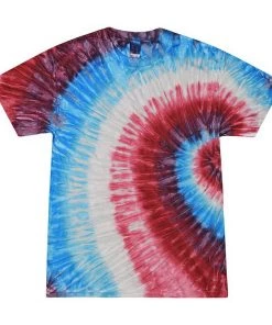 TEN Dollar Boutique Tie Dye Short Sleeve - Firecracker