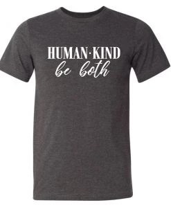 TEN Dollar Boutique Human Kind Be Both- Heather Charcoal
