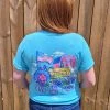 TEN Dollar Boutique Land That I Love- Sky Blue Short Sleeves S-3X