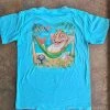 TEN Dollar Boutique La Di Da Hammock Fish- Lagoon Blue Short Sleeves S-3X