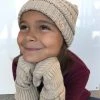 TEN Dollar Boutique C.C Beanies Kid's C.C Gloves- Beige