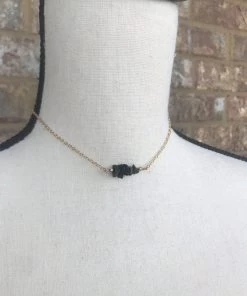 TEN Dollar Boutique Black Rock Choker Accessories