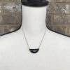 TEN Dollar Boutique Black Half Circle Necklace
