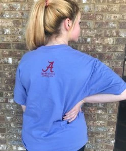 TEN Dollar Boutique Roll Tide Roll- Periwinkle- SMALL