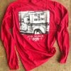 TEN Dollar Boutique Good Old Days Long Sleeve- Red/ Smalls Only Long Sleeves S-3X 1 TEN Dollar Boutique Good Old Days Long Sleeve- Red/ Smalls Only Long Sleeves S-3X