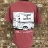 TEN Dollar Boutique Short Sleeves S-3X Good Old Days- Brick Red -SIZE SMALL