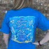 TEN Dollar Boutique In Oceans Deep - Pacific Blue Short Sleeves S-3X