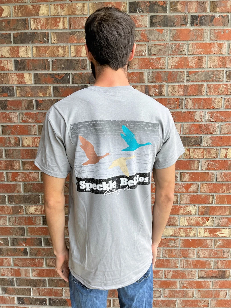 TEN Dollar Boutique Triple Duck- Gray Short Sleeves S-3X 3 TEN Dollar Boutique Triple Duck- Gray Short Sleeves S-3X