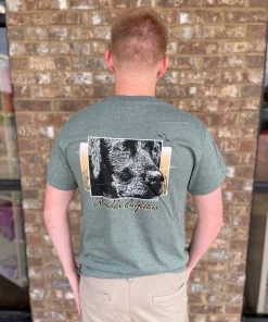 TEN Dollar Boutique Short Sleeves S-3X Black Lab- Heather Military