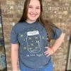 TEN Dollar Boutique Short Sleeves S-3X Be The Light Mason Jar- Charcoal 2 TEN Dollar Boutique Short Sleeves S-3X Be The Light Mason Jar- Charcoal