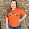 TEN Dollar Boutique Short Sleeves S-3X It's Fall Y'all- Burnt Orange