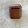 TEN Dollar Boutique Brown Leather AirPod Case