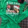TEN Dollar Boutique $5 SALE!! Baking Spirits Bright Long Sleeve-SIZE SMALL
