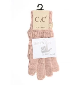 TEN Dollar Boutique Kid's C.C Gloves- Indi Pink