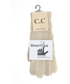 TEN Dollar Boutique C.C Beanies Kid's C.C Gloves- Beige