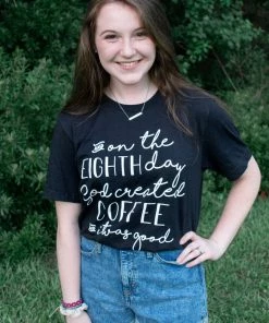 TEN Dollar Boutique On The Eighth Day- Black Short Sleeves S-3X