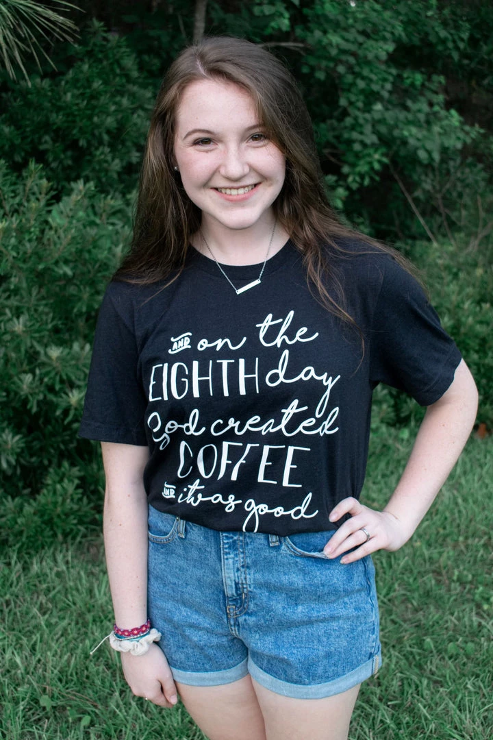 TEN Dollar Boutique On The Eighth Day- Black Short Sleeves S-3X 3 TEN Dollar Boutique On The Eighth Day- Black Short Sleeves S-3X