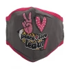 TEN Dollar Boutique Accessories Peace Love Learn Face Mask- Adult