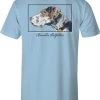 TEN Dollar Boutique Pointer Face- Light Blue Short Sleeves S-3X