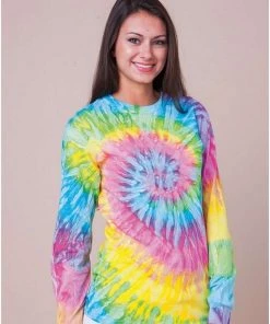 TEN Dollar Boutique Tie Dye Long Sleeve- Saturn Long Sleeves S-3X