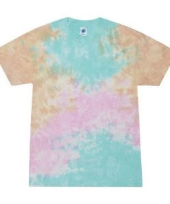 TEN Dollar Boutique Short Sleeves S-3X Tie Dye Short Sleeve - Snow Cone