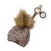 TEN Dollar Boutique C.C Beanie Keychain- Speckled Oatmeal Accessories 1 TEN Dollar Boutique C.C Beanie Keychain- Speckled Oatmeal Accessories