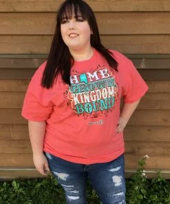 TEN Dollar Boutique MS Home Grown Kingdom Bound- Coral Silk- PLUS