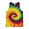 TEN Dollar Boutique Tie Dye- Tank- Reactive Rainbow Tie Dye Tees