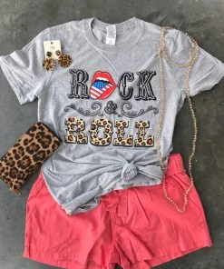 TEN Dollar Boutique Rock & Roll - Sport Gray- SIZE SMALL
