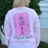 TEN Dollar Boutique $5 SALE!! Vintage Dress Form Pink Long Sleeve SIZE SMALL